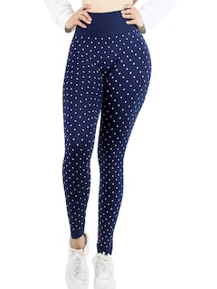 Foto 1 | Mallas Deportivas Leggins Gym Interior Térmico Lic-057 Marino Mujer Mallone