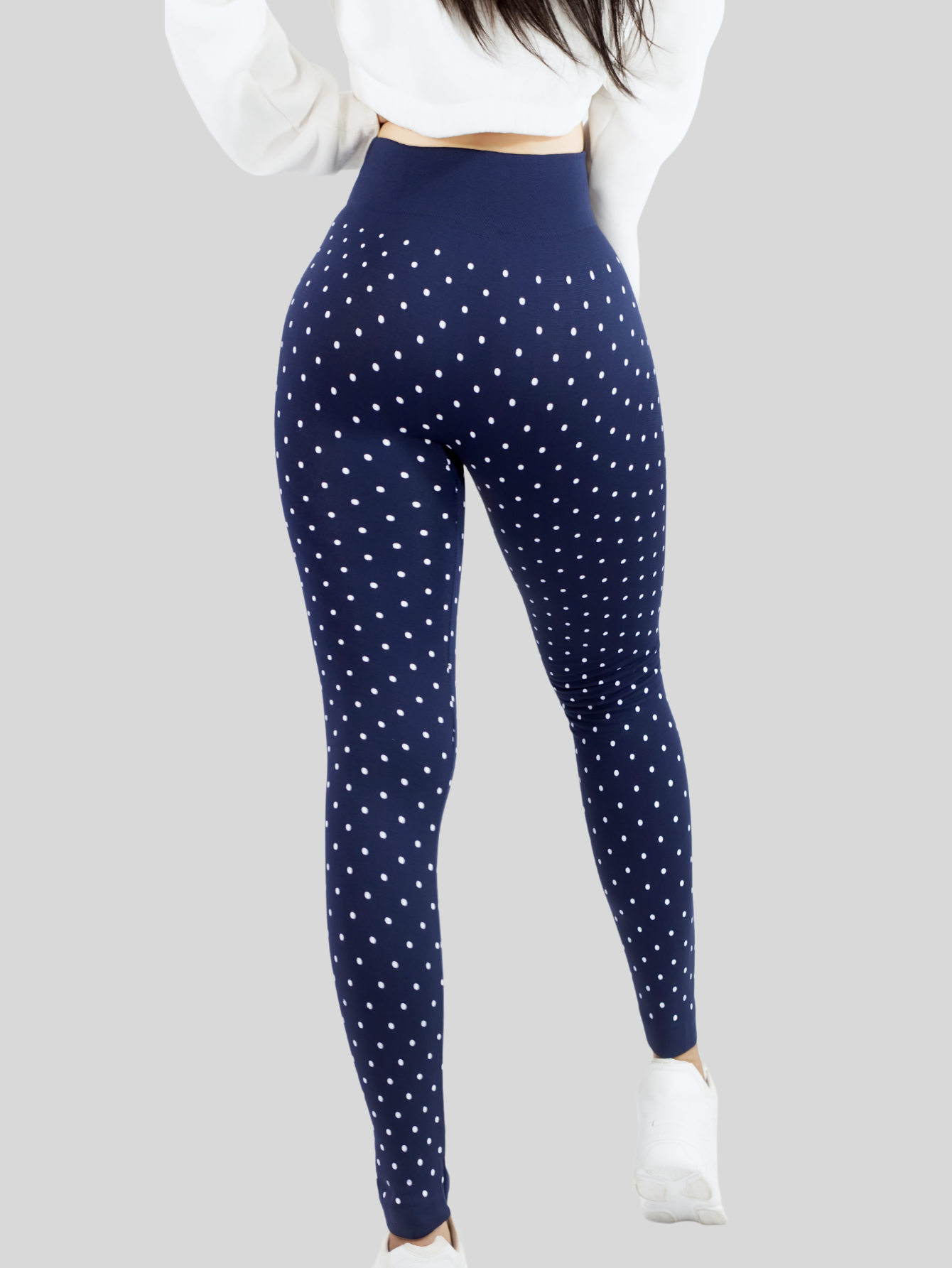 Foto 5 | Mallas Deportivas Leggins Gym Interior Térmico Lic-057 Marino Mujer Mallone