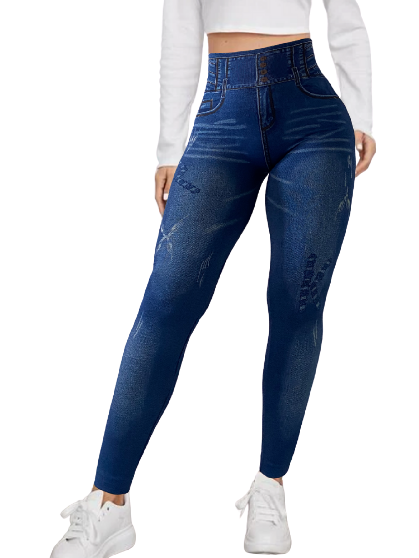 Leggings Azules para Mujer