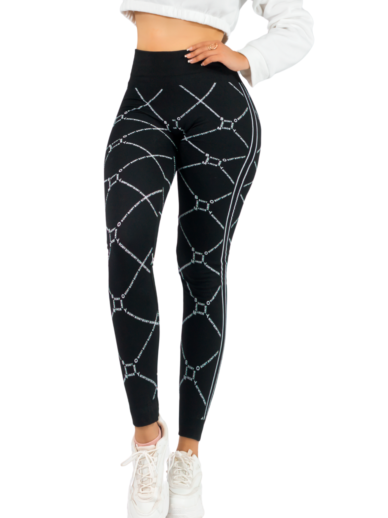 Leggins Mujer Legging Mallones Lic-010 Marino Negro Térmicas Mayon