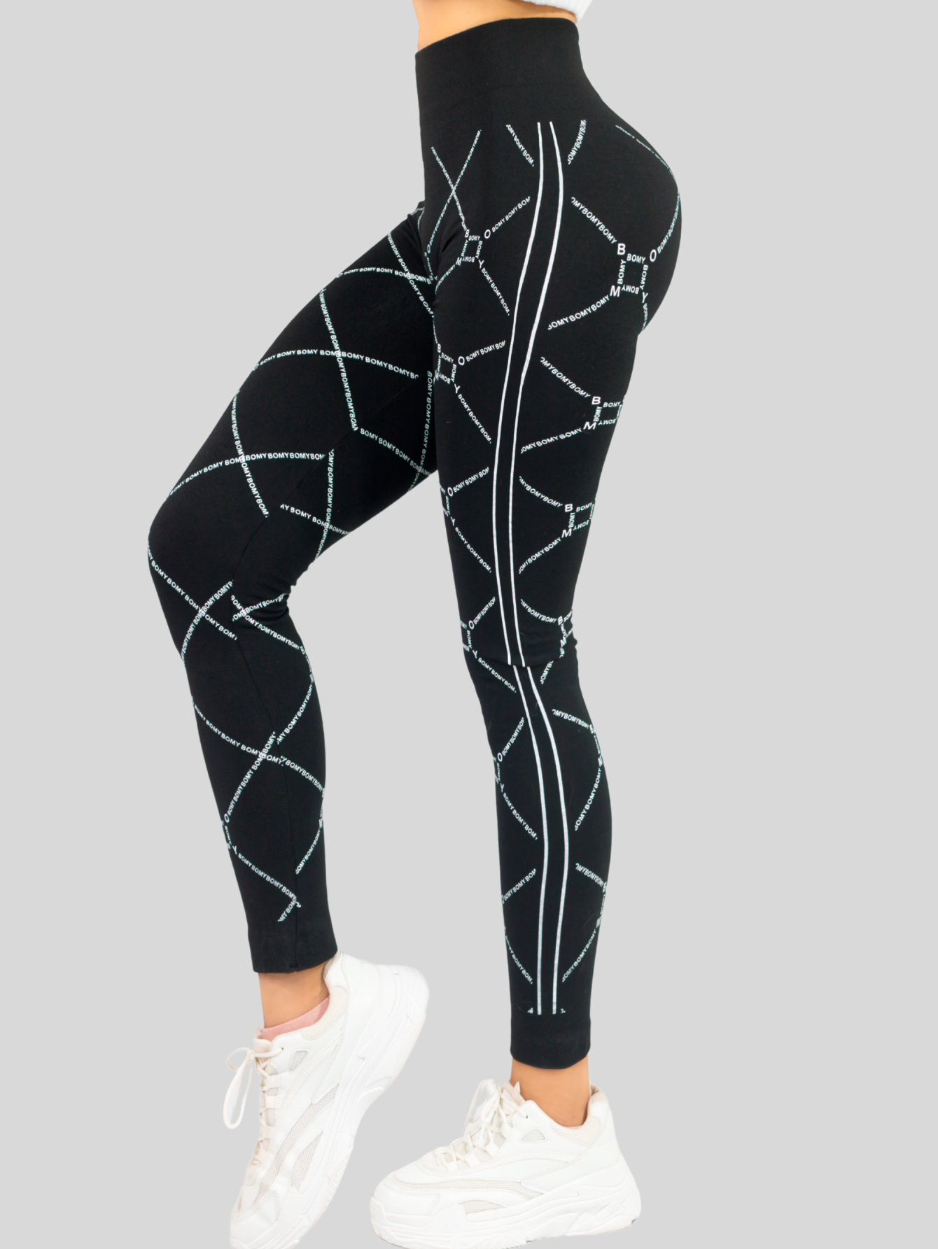 Foto 5 pulgar | Leggins Mujer Legging Mallones Lic-010 Marino Negro Térmicas Mayon