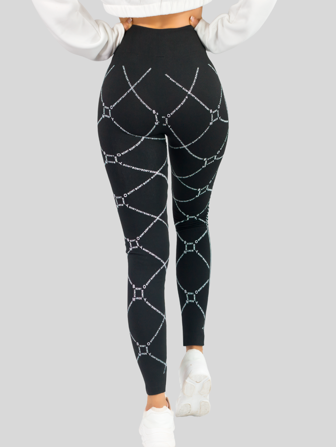 Foto 6 pulgar | Leggins Mujer Legging Mallones Lic-010 Marino Negro Térmicas Mayon