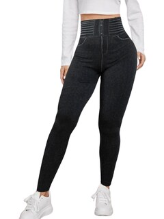 Foto 1 | Leggings Negros para Mujer