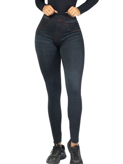 Foto 1 | Leggings Negros para Mujer