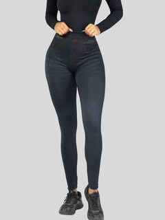 Foto 6 | Leggings Negros para Mujer