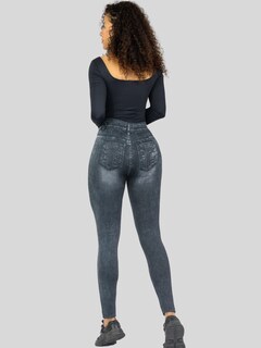 Foto 3 | Leggings Negros para Mujer