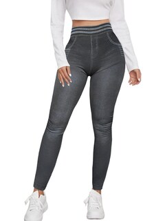 Foto 1 | Leggings Negros para Mujer