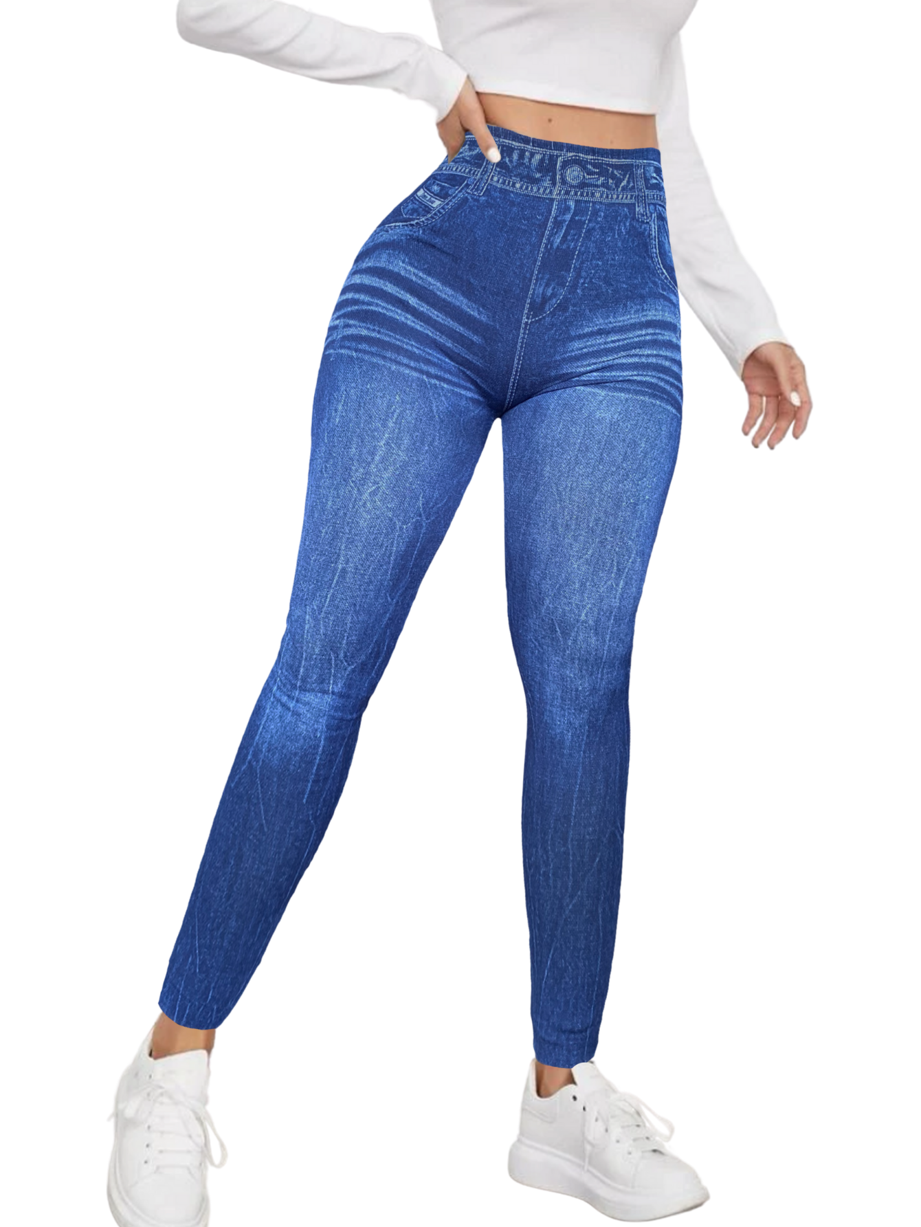 Leggings Azules para Mujer