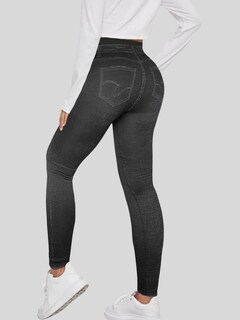 Foto 3 | Leggings Negros para Mujer