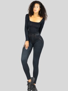 Foto 2 | Leggings Negros para Mujer