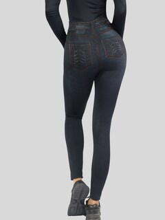 Foto 5 | Leggings Negros para Mujer