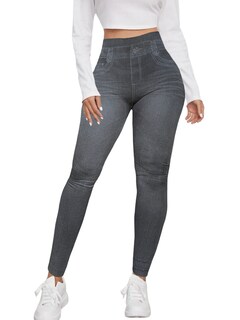 Foto 1 | Leggings Negros para Mujer