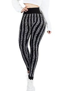 Foto 1 | Leggins De Mujer Mallones Dama Lic-0186 Negro Mallas Deportivas O Casuales