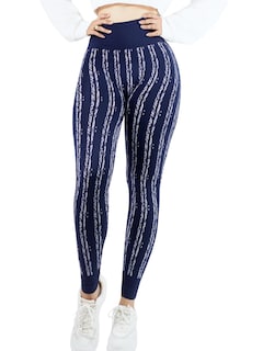 Foto 1 | Leggins De Mujer Mallones Dama Lic-0186 Marino Mallas Deportivas O Casuales