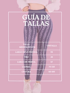 Foto 7 | Leggins De Mujer Mallones Dama Lic-0186 Marino Mallas Deportivas O Casuales