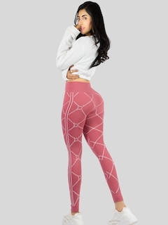 Foto 3 | Set De 2 Mallones Deportivos De Mujer Lic-010-px2 Dos Colores Leggings Termicos