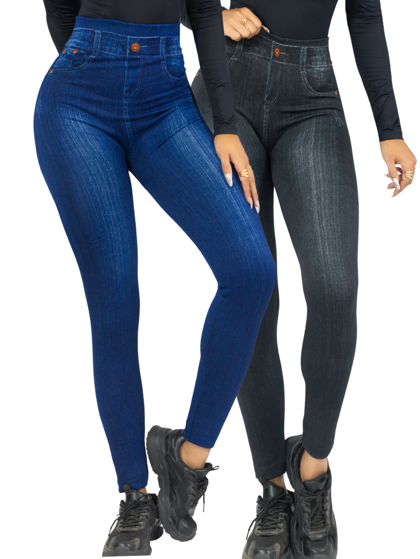 Leggins Multicolor para Mujer 2 Piezas