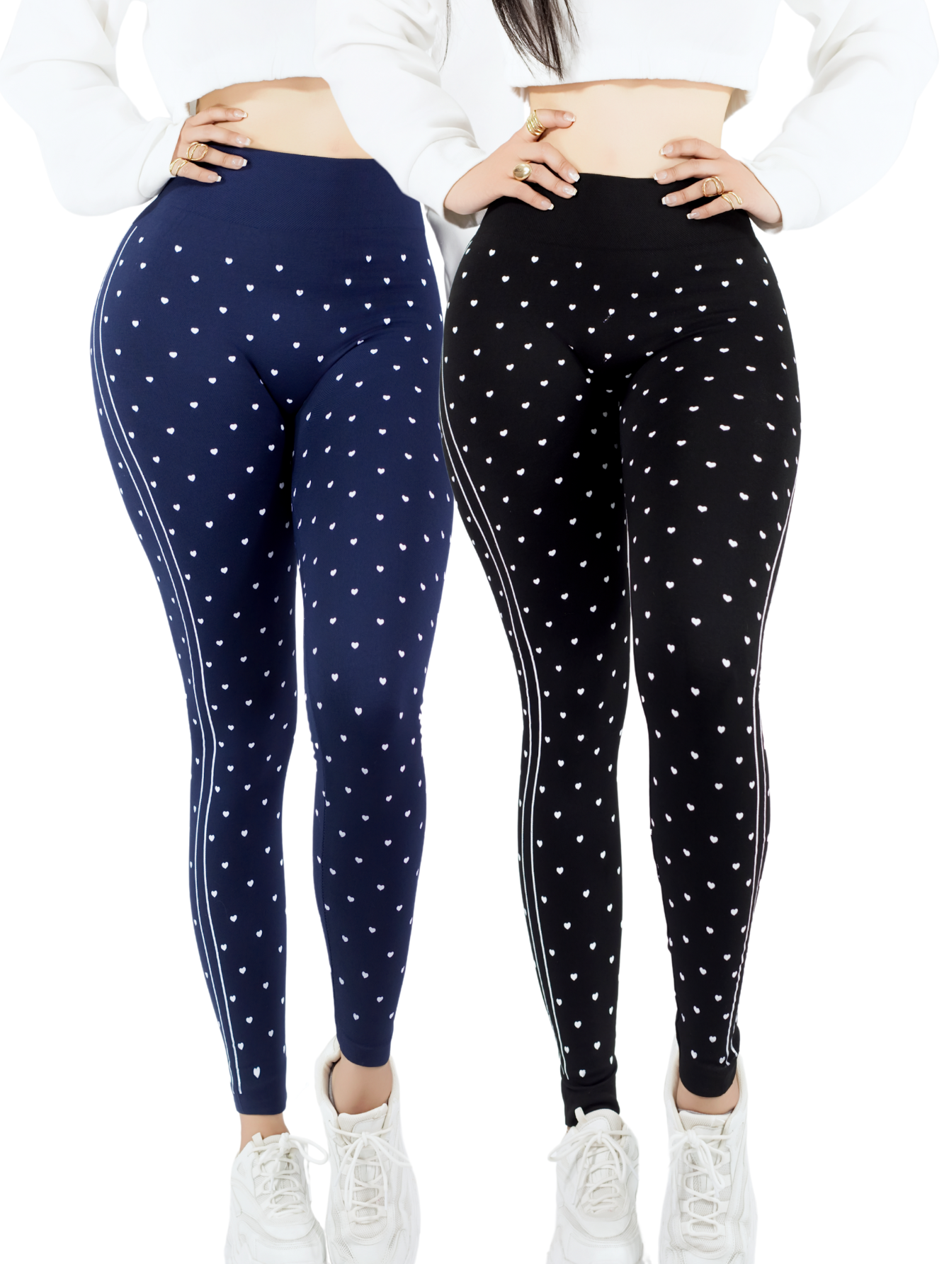 Foto 2 pulgar | Set De 2 Mallones Deportivos De Mujer Lic-0184-px2 Dos Colores Leggings Termicos