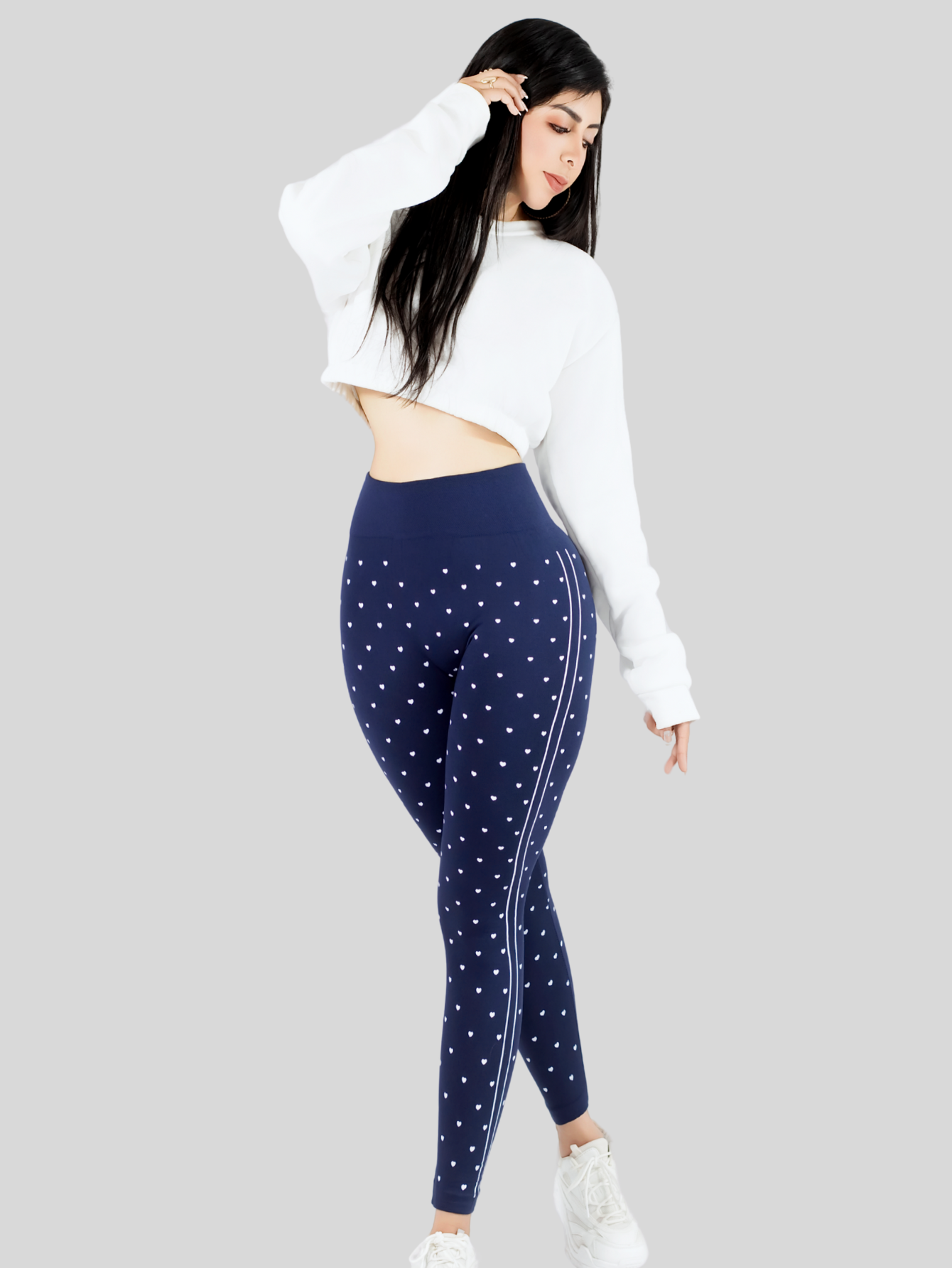 Foto 5 pulgar | Set De 2 Mallones Deportivos De Mujer Lic-0184-px2 Dos Colores Leggings Termicos