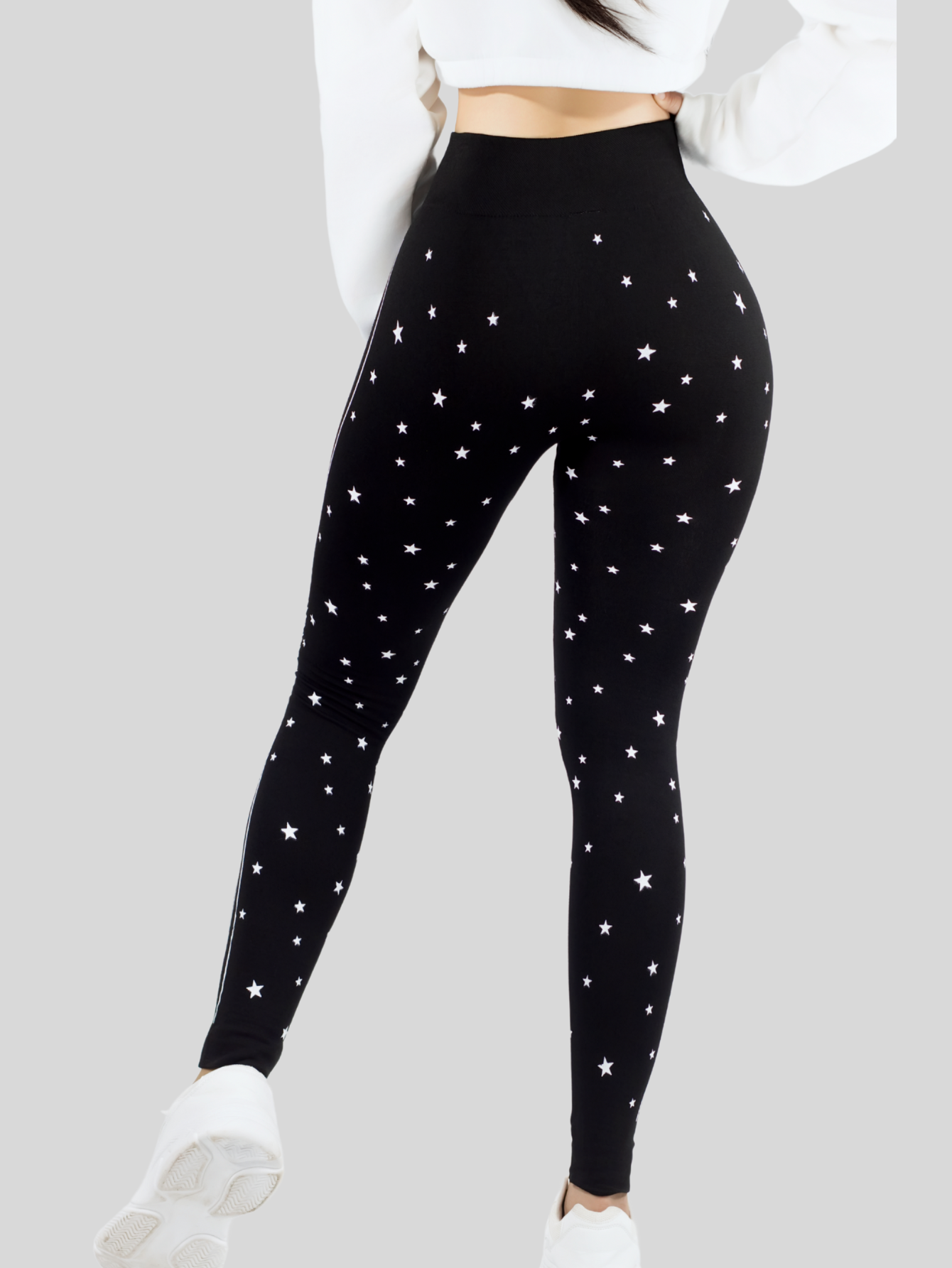 Foto 5 | Leggins Mujer Legging Mallones Lic-0187 Negro Mallas Térmicas Mayon