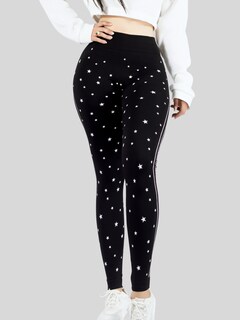 Foto 6 | Leggins Mujer Legging Mallones Lic-0187 Negro Mallas Térmicas Mayon