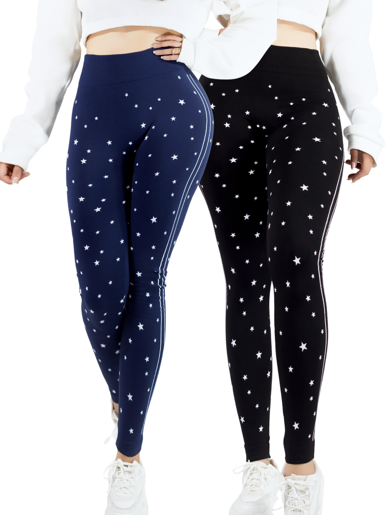 Foto 2 pulgar | Set De 2 Mallones Deportivos De Mujer Lic-0187-px2 Dos Colores Leggings Termicos