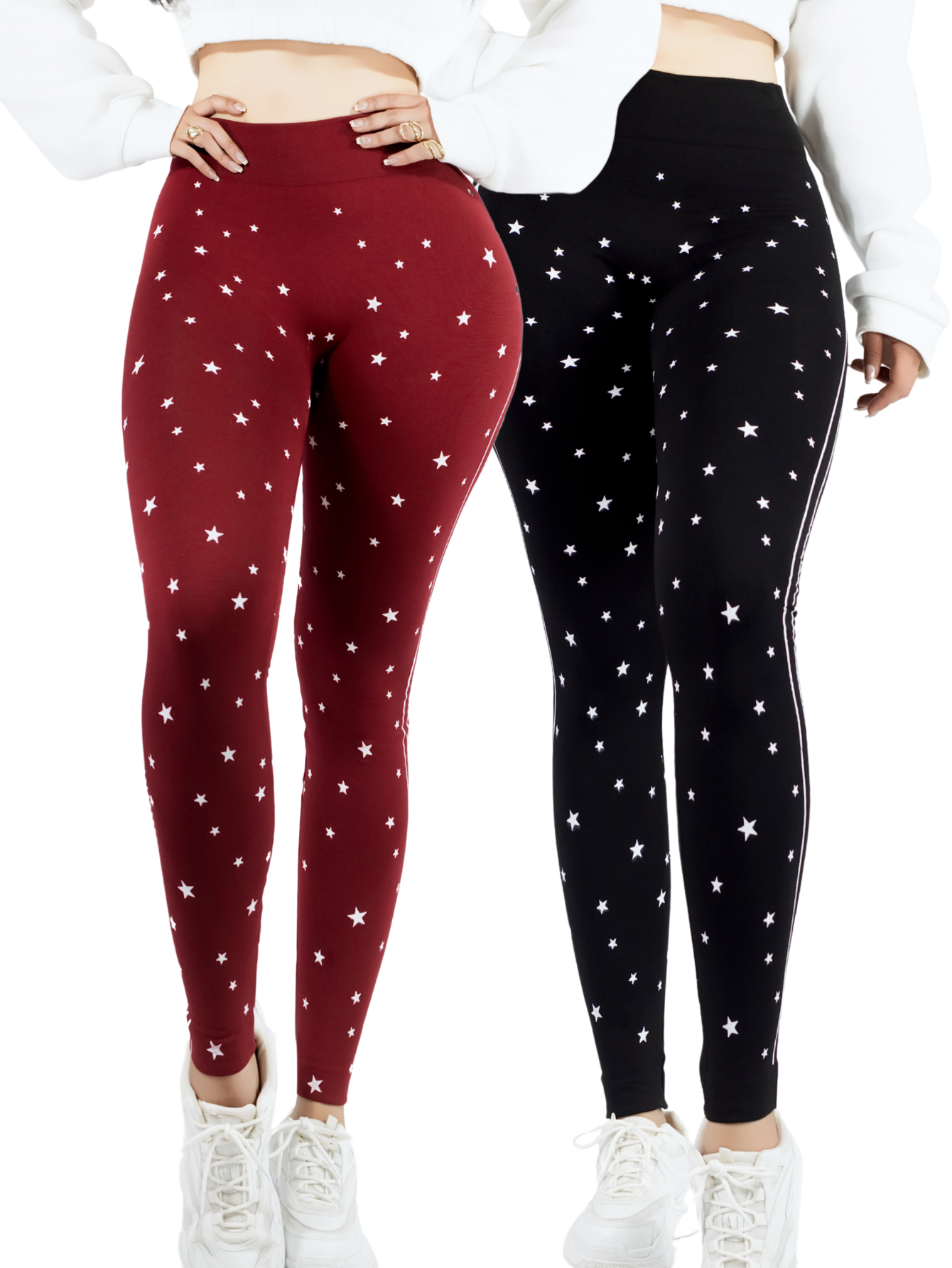 Foto 2 pulgar | Set De 2 Mallones Deportivos De Mujer Lic-0187-px2 Dos Colores Leggings Termicos