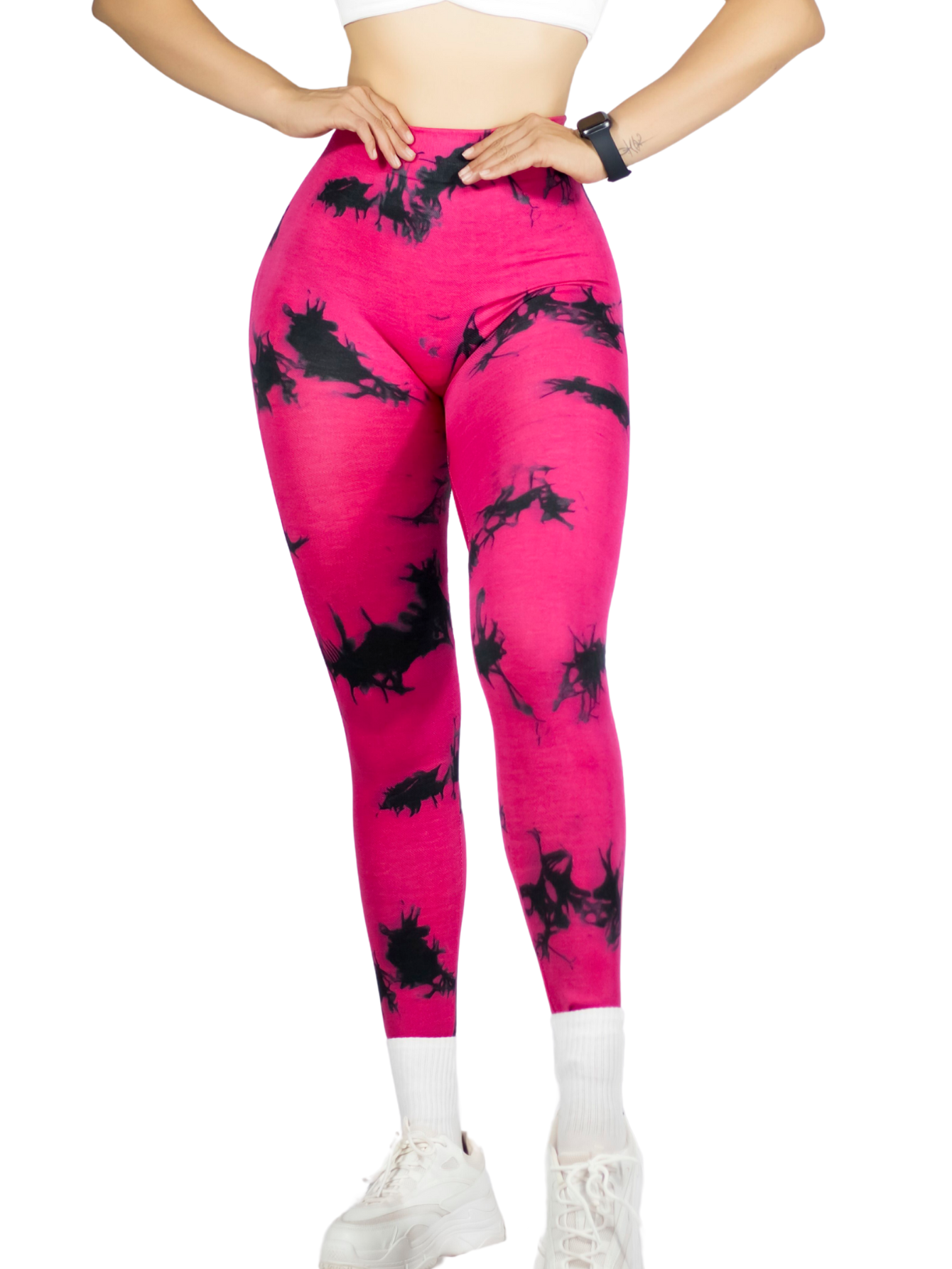 Foto 2 pulgar | Mallas Deportivas Mujer Legin Gym Lic-0194 Fucsia Legging Deportivo Mallones