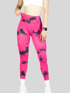 Foto 7 | Mallas Deportivas Mujer Legin Gym Lic-0194 Fucsia Legging Deportivo Mallones