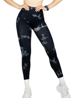 Foto 1 | Mallas Deportivas Mujer Legin Gym Lic-0194 Negro Legging Deportivo Mallones