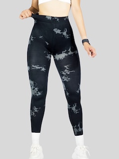 Foto 7 | Mallas Deportivas Mujer Legin Gym Lic-0194 Negro Legging Deportivo Mallones