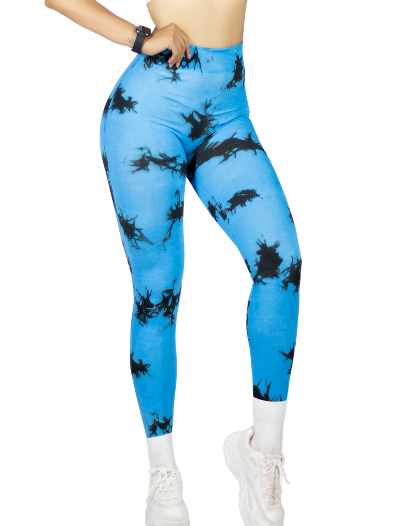 Foto 2 pulgar | Mallas Deportivas Mujer Legin Gym Lic-0194 Azul Rey Legging Deportivo Mallones
