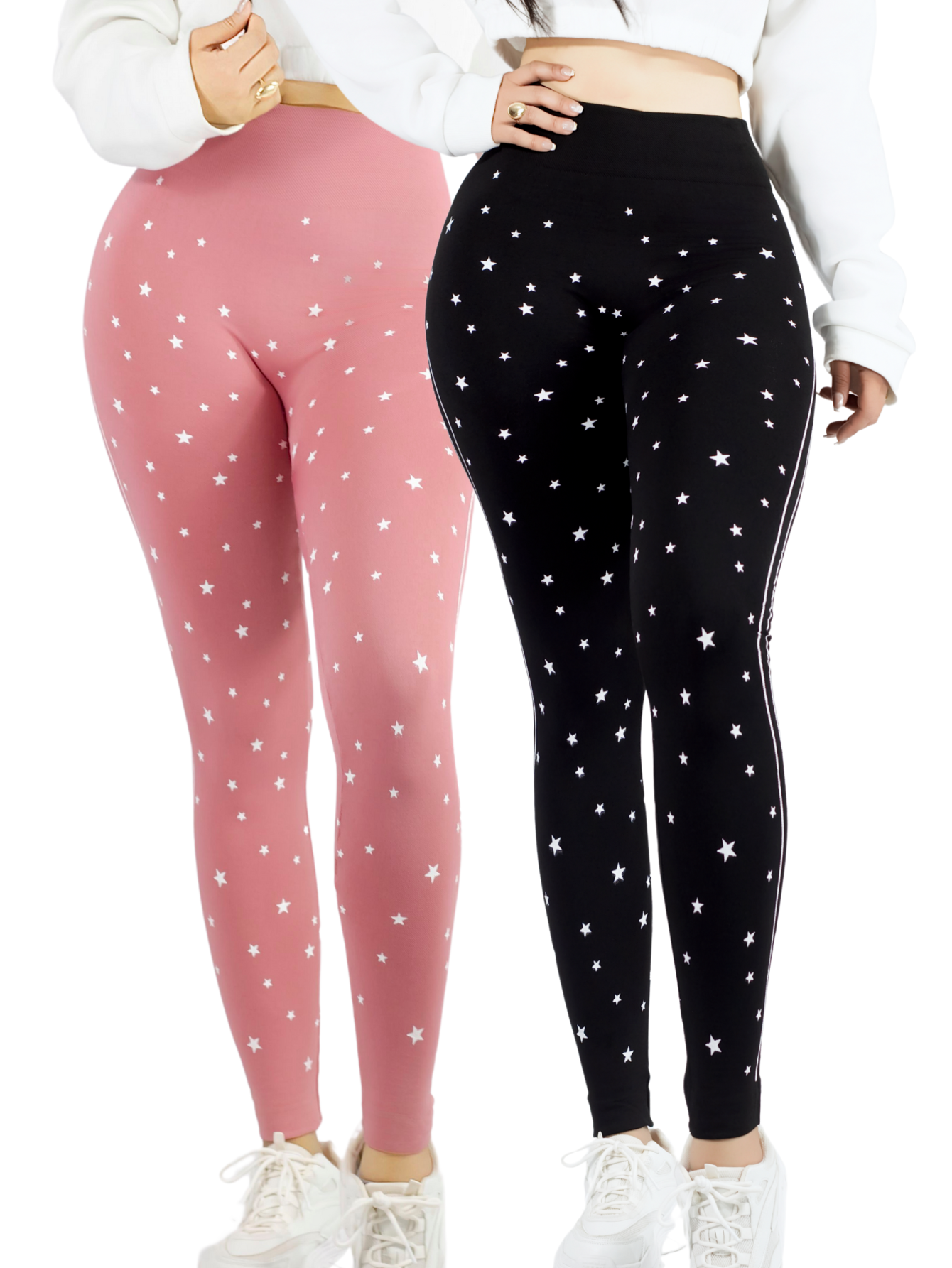 Foto 2 pulgar | Set De 2 Mallones Deportivos De Mujer Lic-0187-px2 Dos Colores Leggings Termicos