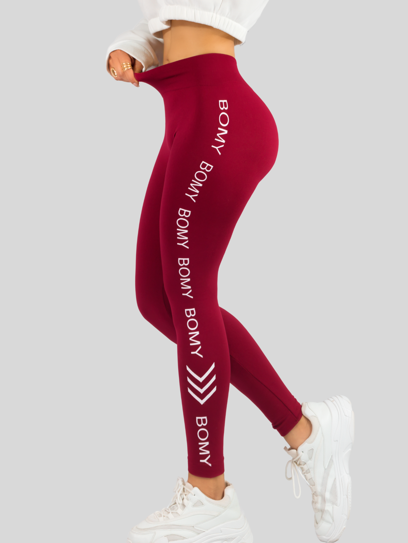 Foto 5 pulgar | Set 2 Leggings Mujer Mayones Lic-0189-px2 Variedad De Colores Mallones Stretch Cómodos