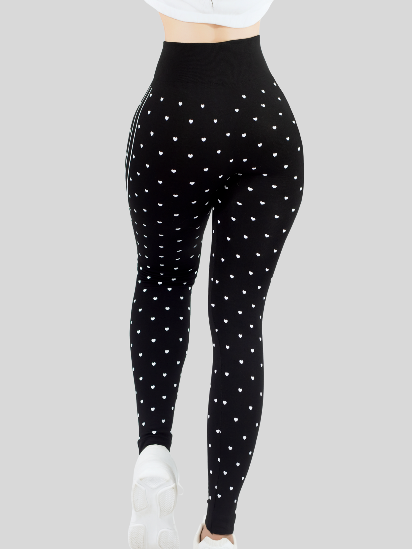 Foto 6 pulgar | Leggins Mujer Legging Mallones Lic-0184 Negro Mallas Térmicas Mayon