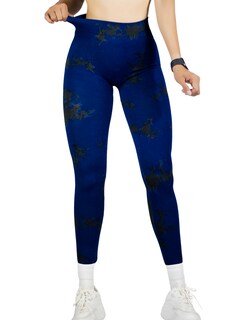 Foto 1 | Mallas Deportivas Mujer Legin Gym Lic-0194 Azul Marino Legging Deportivo Mallones