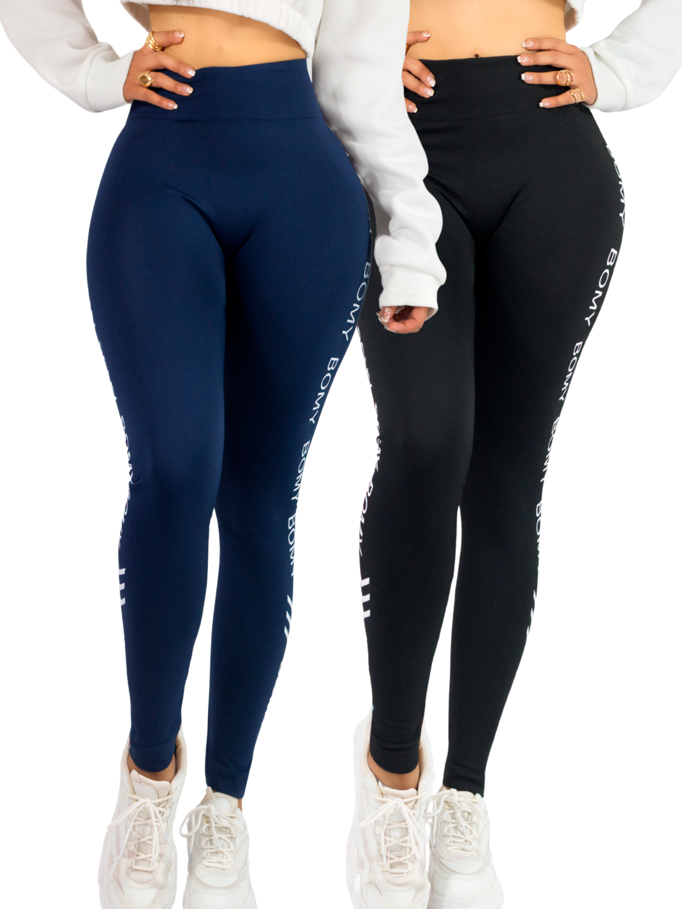 Foto 2 pulgar | Set 2 Leggings Mujer Mayones Lic-0189-px2 Variedad De Colores Mallones Stretch Cómodos