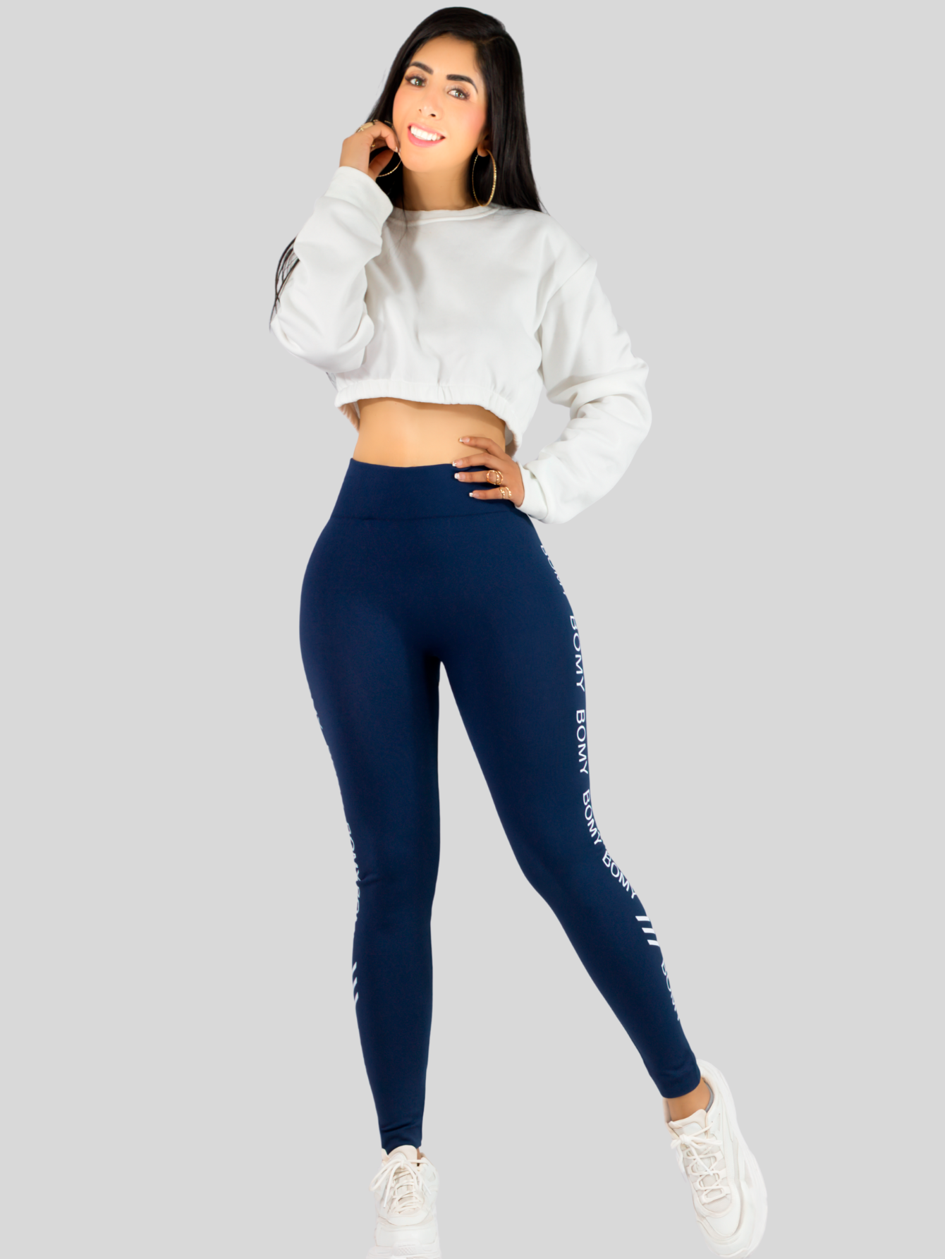 Foto 2 | Set 2 Leggings Mujer Mayones Lic-0189-px2 Variedad De Colores Mallones Stretch Cómodos