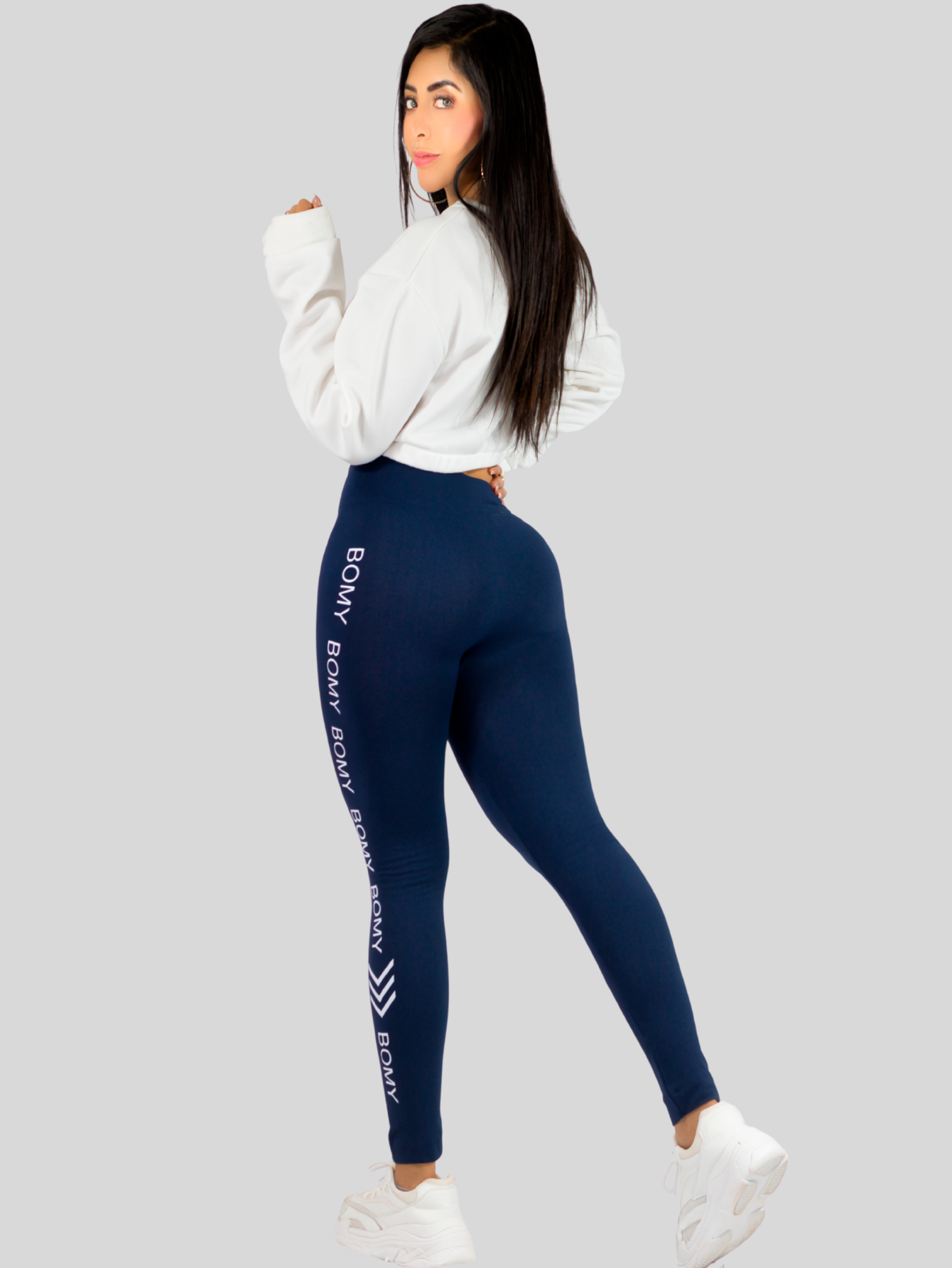Foto 4 pulgar | Set 2 Leggings Mujer Mayones Lic-0189-px2 Variedad De Colores Mallones Stretch Cómodos