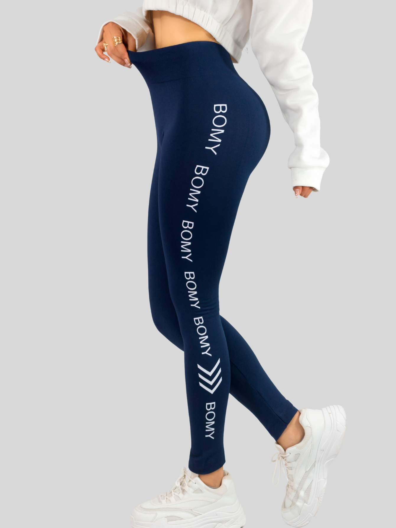 Foto 5 pulgar | Set 2 Leggings Mujer Mayones Lic-0189-px2 Variedad De Colores Mallones Stretch Cómodos
