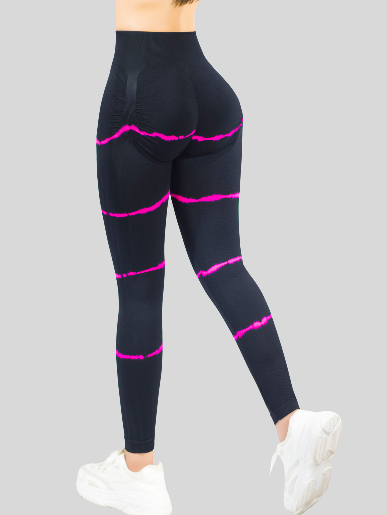 Foto 6 pulgar | Legins Deportivo Mujer Lic-0196 Fucsia Legging Gym Mallas Deportiva Mallones