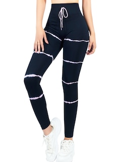 Foto 1 | Legins Deportivo Mujer Lic-0196 Rosa Legging Gym Mallas Deportiva Mallones