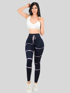 Foto 2 | Legins Deportivo Mujer Lic-0196 Rosa Legging Gym Mallas Deportiva Mallones