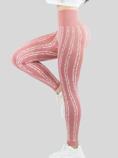 Foto 4 | Set 2 Leggings Mujer Mayones Lic-0186-px2 Variedad De Colores Mallones Stretch Cómodos