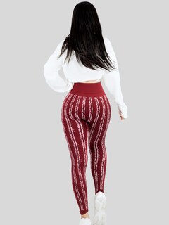Foto 3 | Set 2 Leggings Mujer Mayones Lic-0186-px2 Variedad De Colores Mallones Stretch Cómodos