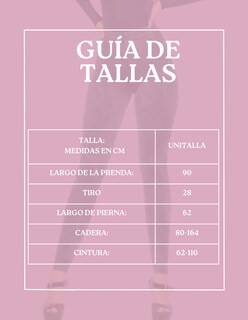 Foto 4 | Leggings De Mujer Lic-03 Rosa Aterciopelado