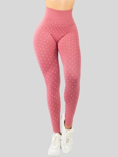 Foto 6 | Mallas Deportivas Leggins Gym Interior Térmico Lic-0199 Rosa Mujer Mallone