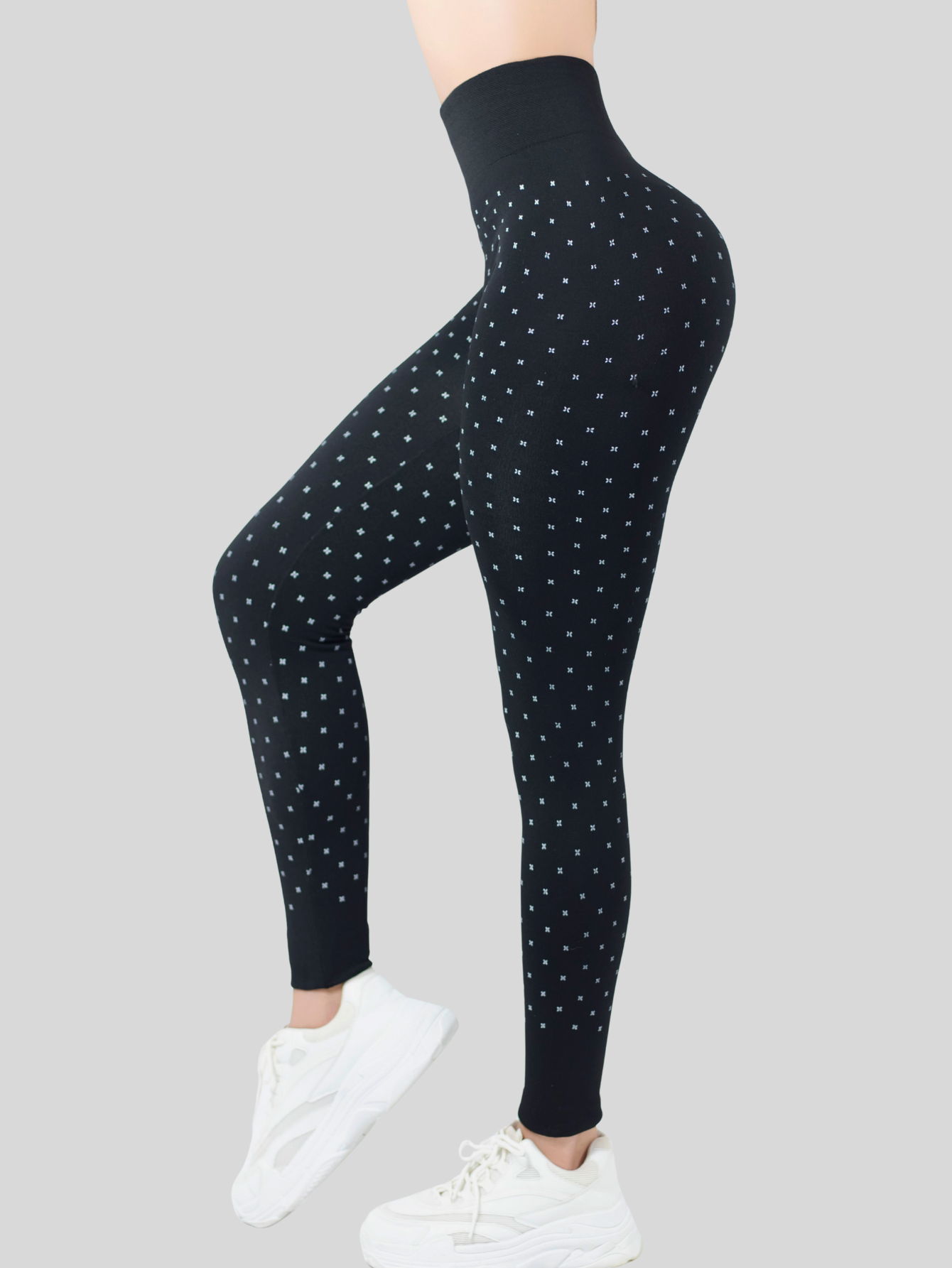 Foto 5 pulgar | Mallas Deportivas Leggins Gym Interior Térmico Lic-0199 Negro Mujer Mallone