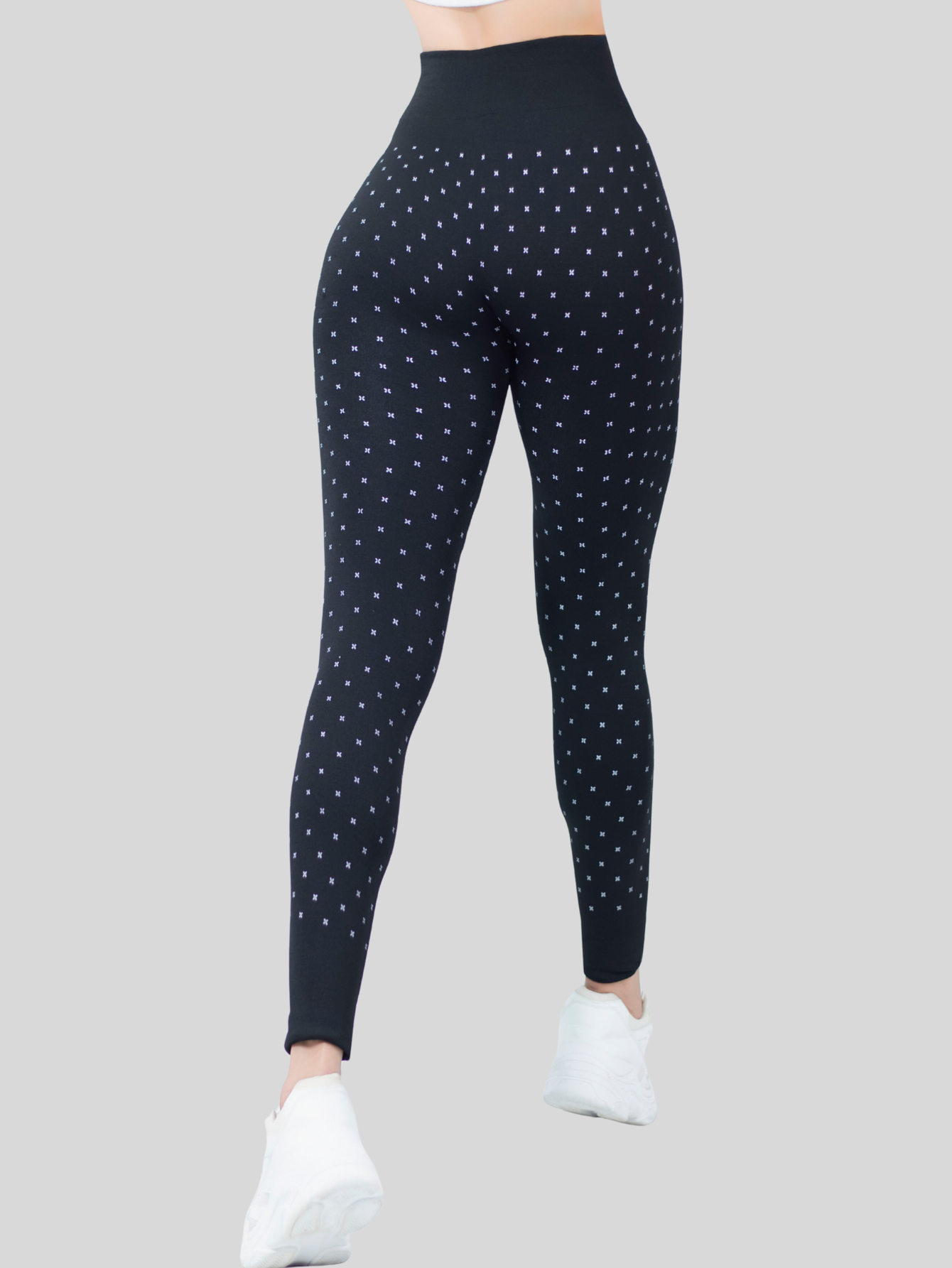 Foto 6 pulgar | Mallas Deportivas Leggins Gym Interior Térmico Lic-0199 Negro Mujer Mallone