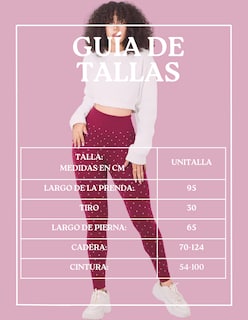 Foto 7 | Mallas Deportivas Leggins Gym Interior Térmico Lic-0199 Marino Mujer Mallone